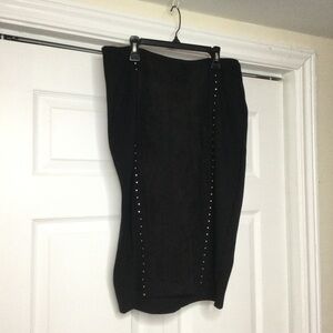 NEW Sears womens suede feel skirt New